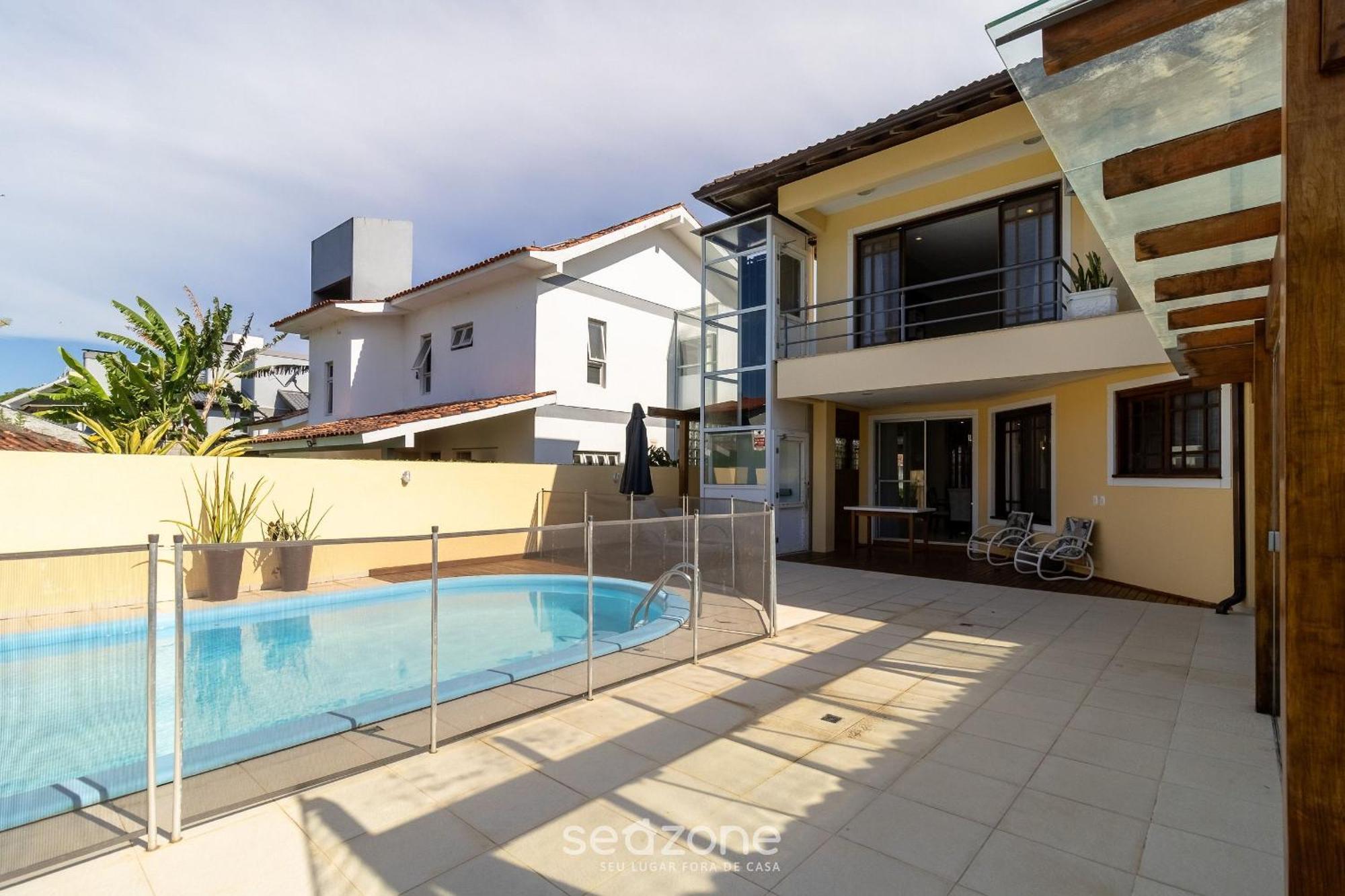 Casa Duplex C/ Piscina A 850m Da Rdt0124 Casa de férias Florianopolis